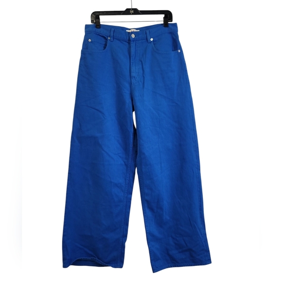 Marni x Uniqlo blue straight high rise Denim jeans - Picture 3 of 11